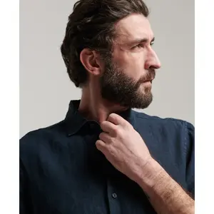 Camisa informal de lino Superdry Studios image-3