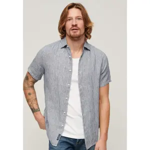 Camisa informal de lino Superdry Studios image-1