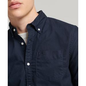 Camiseta de manga larga de algodón orgánico Superdry Oxford image-4