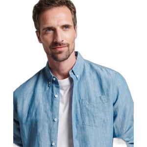 Button-down overhemd van linnen en biologisch katoen Superdry Studios image-2