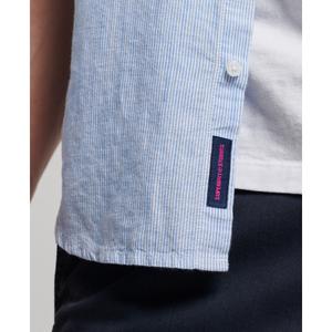 Button-down overhemd van linnen en biologisch katoen Superdry Studios image-5