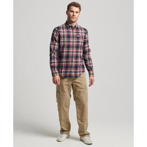 Long-sleeved lumberjack shirt in organic cotton Superdry image-2