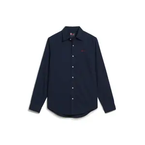 Camisa de algodón de manga larga Superdry image-0