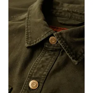 Camisa de sobreposição em tecido Superdry Surplus image-5