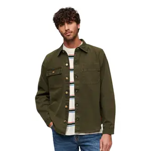 Camisa de sobreposição em tecido Superdry Surplus image-1