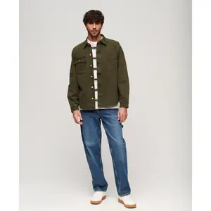 Camisa de sobreposição em tecido Superdry Surplus image-2