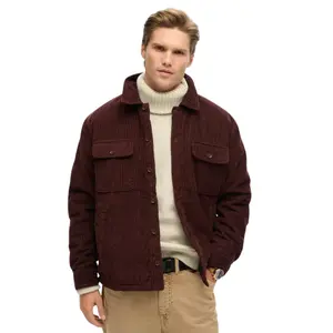 Corduroy velvet overshirt Superdry Surplus image-0