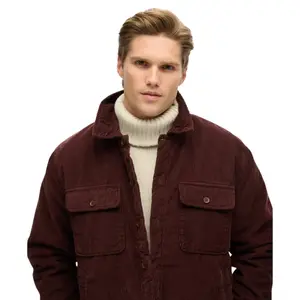 Corduroy velvet overshirt Superdry Surplus image-3