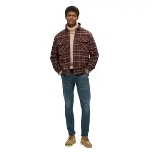 Checked overshirt Superdry Surplus image-1