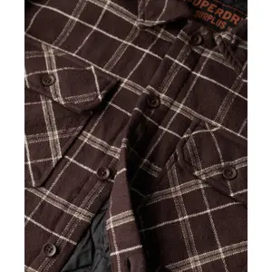 Checked overshirt Superdry Surplus image-6