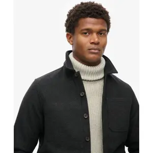 Wool overshirt Superdry The Merchant Store image-4