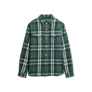 Thick checked shirt Superdry The Merchant Store image-2