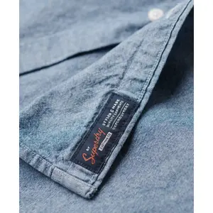 Chambray-skjorta Superdry Vintage image-5