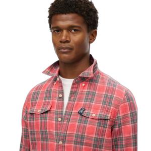 Långärmad rutig skjorta Superdry The Merchant Store image-4