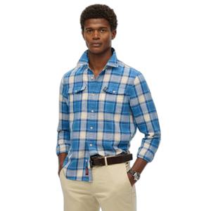 Långärmad rutig skjorta Superdry The Merchant Store image-1