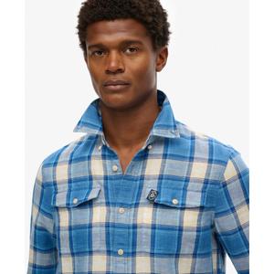 Långärmad rutig skjorta Superdry The Merchant Store image-4