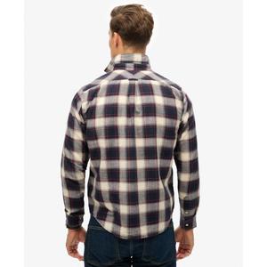 Långärmad rutig skjorta Superdry The Merchant Store image-3