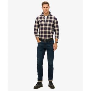 Långärmad rutig skjorta Superdry The Merchant Store image-1