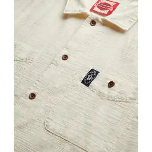 Camisa texturada de mangas curtas Superdry The Merchant Store image-5