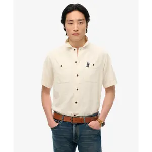 Camisa texturada de mangas curtas Superdry The Merchant Store image-2