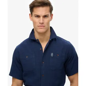 Camisa texturada de mangas curtas Superdry The Merchant Store image-4