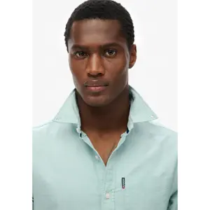 Long sleeve shirt Superdry Essentials Oxford image-3