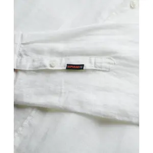 Langarmhemd aus Leinen Superdry Vacation image-1