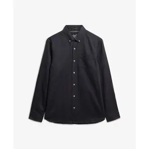 Camicia a maniche lunghe in lino di cotone Superdry image-0