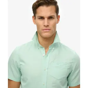 Cotton and linen shirt Superdry image-4