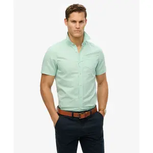 Cotton and linen shirt Superdry image-2