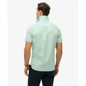 Cotton and linen shirt Superdry image-3