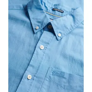 Cotton and linen shirt Superdry image-4