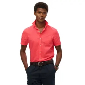 Cotton and linen shirt Superdry image-2