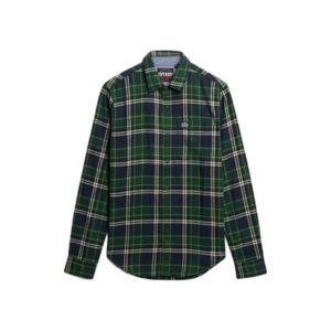 m4011047a-h9u-chemise-superdry-bleu-marine-peyton-a-carreaux