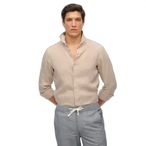 Bestickte Leinenbluse Superdry Vacation image-1