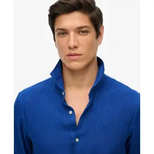 Bestickte Leinenbluse Superdry Vacation image-3