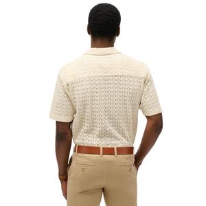 Texturerad stickad skjorta Superdry image-3