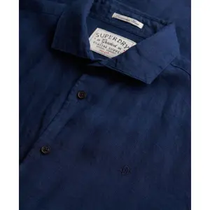 Camicia di lino a maniche lunghe Superdry Riviera image-1