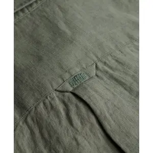 Camicia di lino a maniche lunghe Superdry Riviera image-1