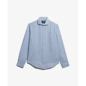 Long-sleeved linen shirt Superdry Riviera image-0