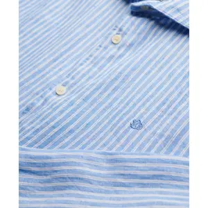 Long-sleeved linen shirt Superdry Riviera image-1