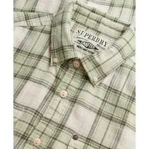 Långärmad rutig skjorta Superdry Merchant Lite image-1