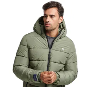Hooded Puffer Jacket Superdry Sports image-2