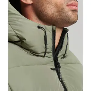 Hooded Puffer Jacket Superdry Sports image-3