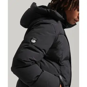 Jas met capuchon en ruitjesmotief Superdry image-4