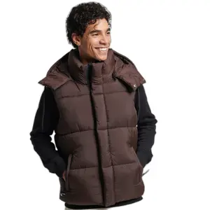 Sleeveless Puffer Jacket Superdry Touchline image-0