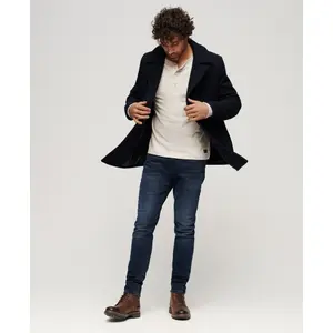 Vlněný kabát Superdry Merchant Store image-1