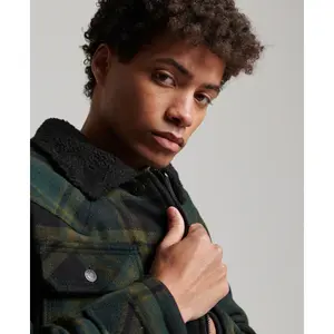 Mantel aus Wolle Superdry Chore Merchant Store image-4