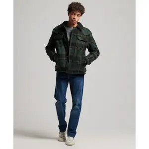 Mantel aus Wolle Superdry Chore Merchant Store image-1