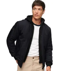 Hooded jacket Superdry Military MA1 image-0